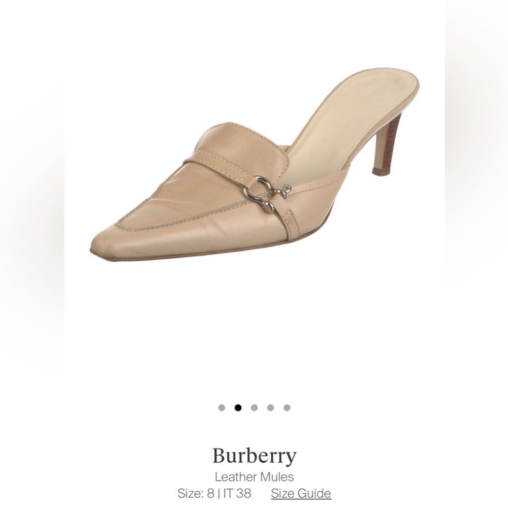 Burberry Leather Heels